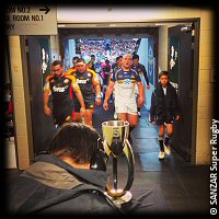 SuperRugby Final 2013 HT tunnel